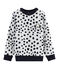 Felpa Jean Jullien bianco MARSHMALLOW/ DOTTIES