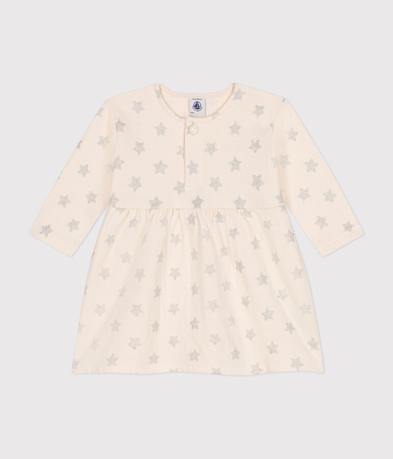 Confezione regalo beb&egrave; con abito e collant multicolore