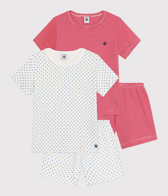 Confezione da 2 pigiami shorts in cotone bambino variante 1