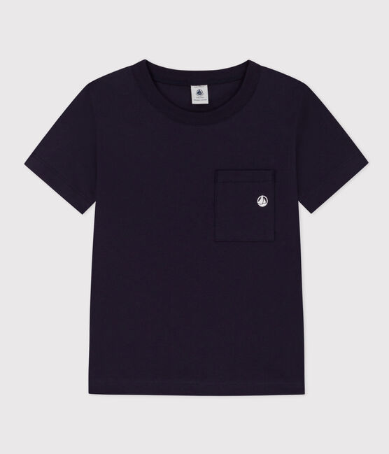 T-shirt bambino a maniche corte blu SMOKING