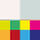 bianco / blu / multicolore