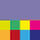 viola / multicolore