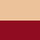 beige / rosso