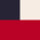 blu / ecru / rosso