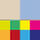 multicolore / blu