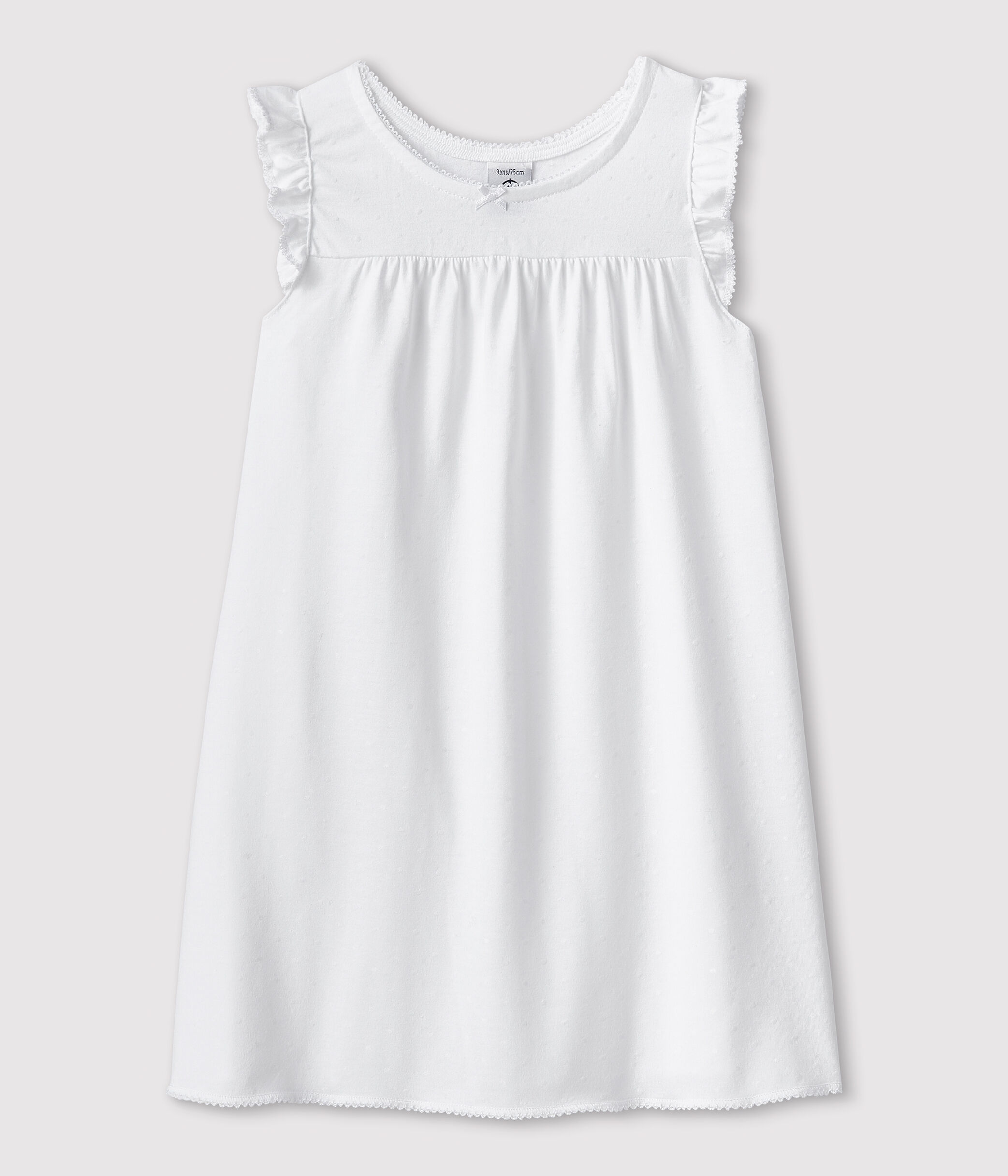 Camicia da notte bianca shop