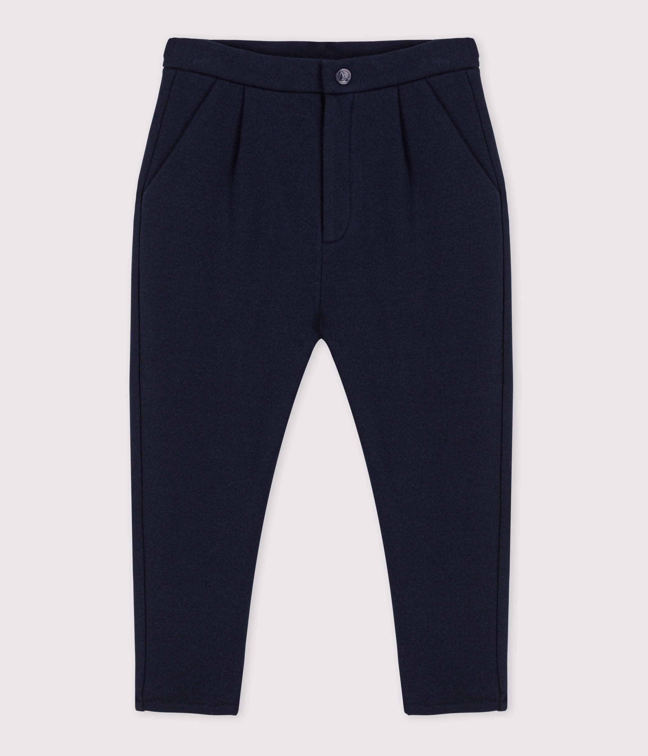 Pantaloni caldi bambina bambino in velluto e tessuto felpato A057A03