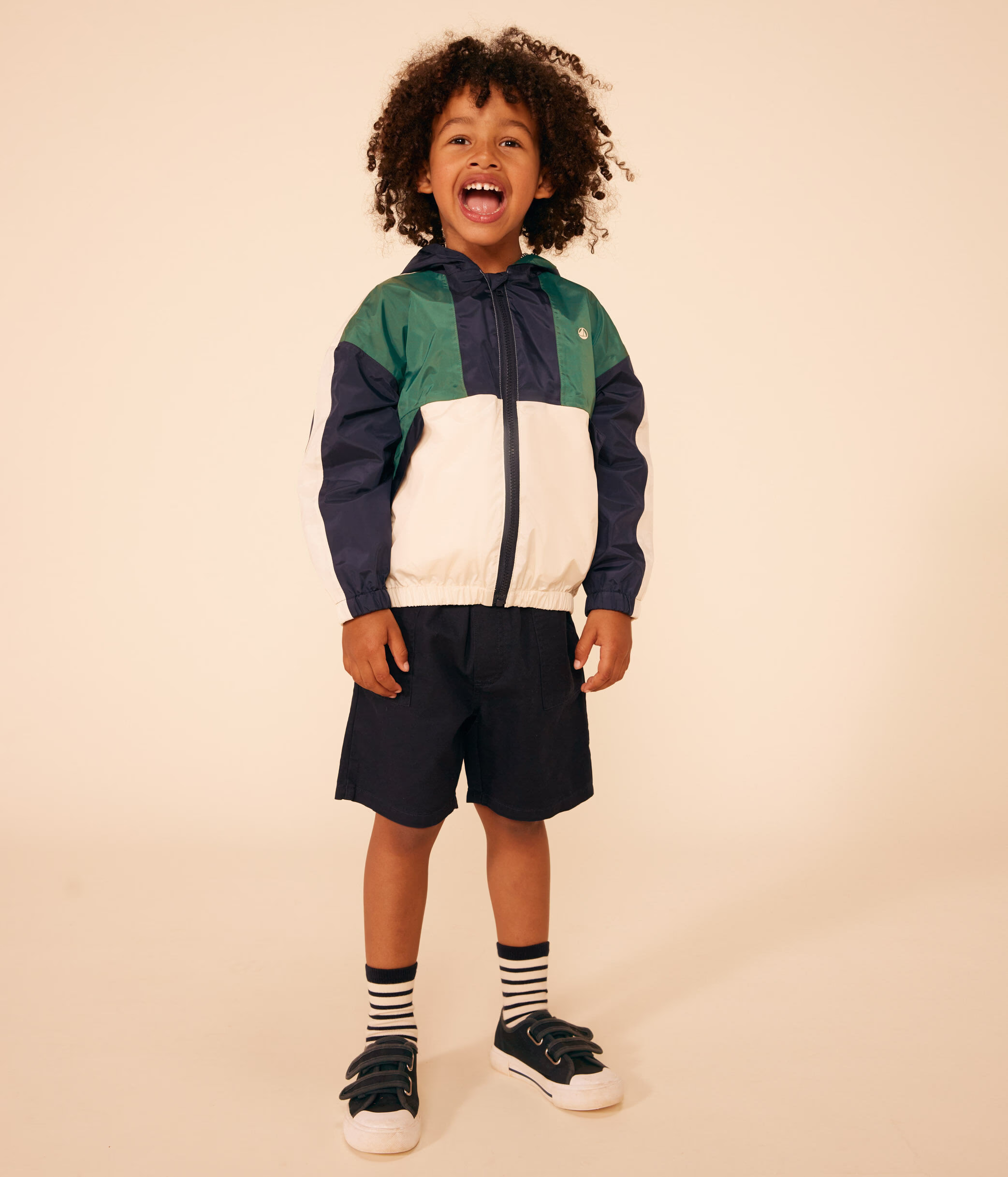 Giacca a vento bambino AVALANCHE MULTICO Petit Bateau