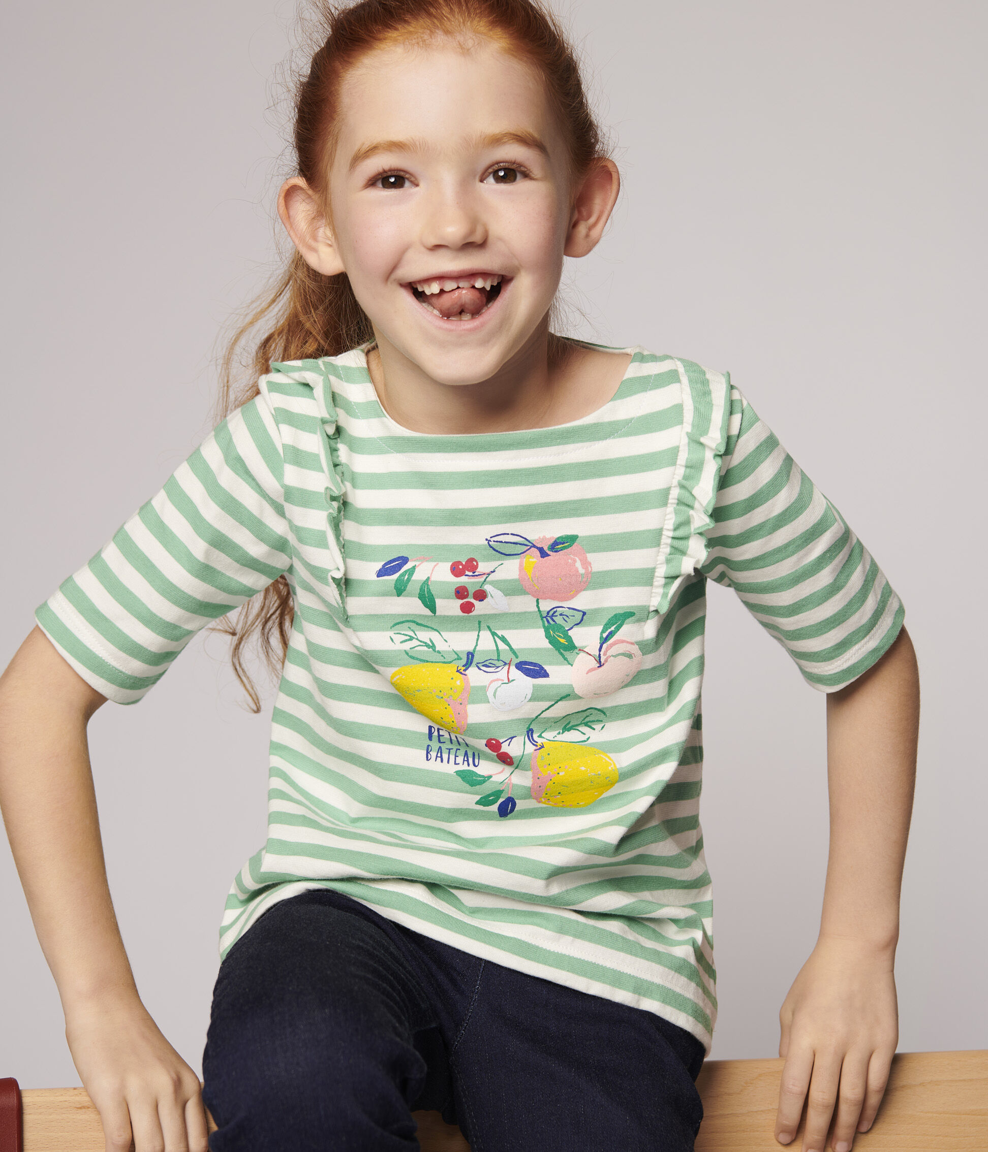 T shirt a maniche corte in jersey bambina 5920301050