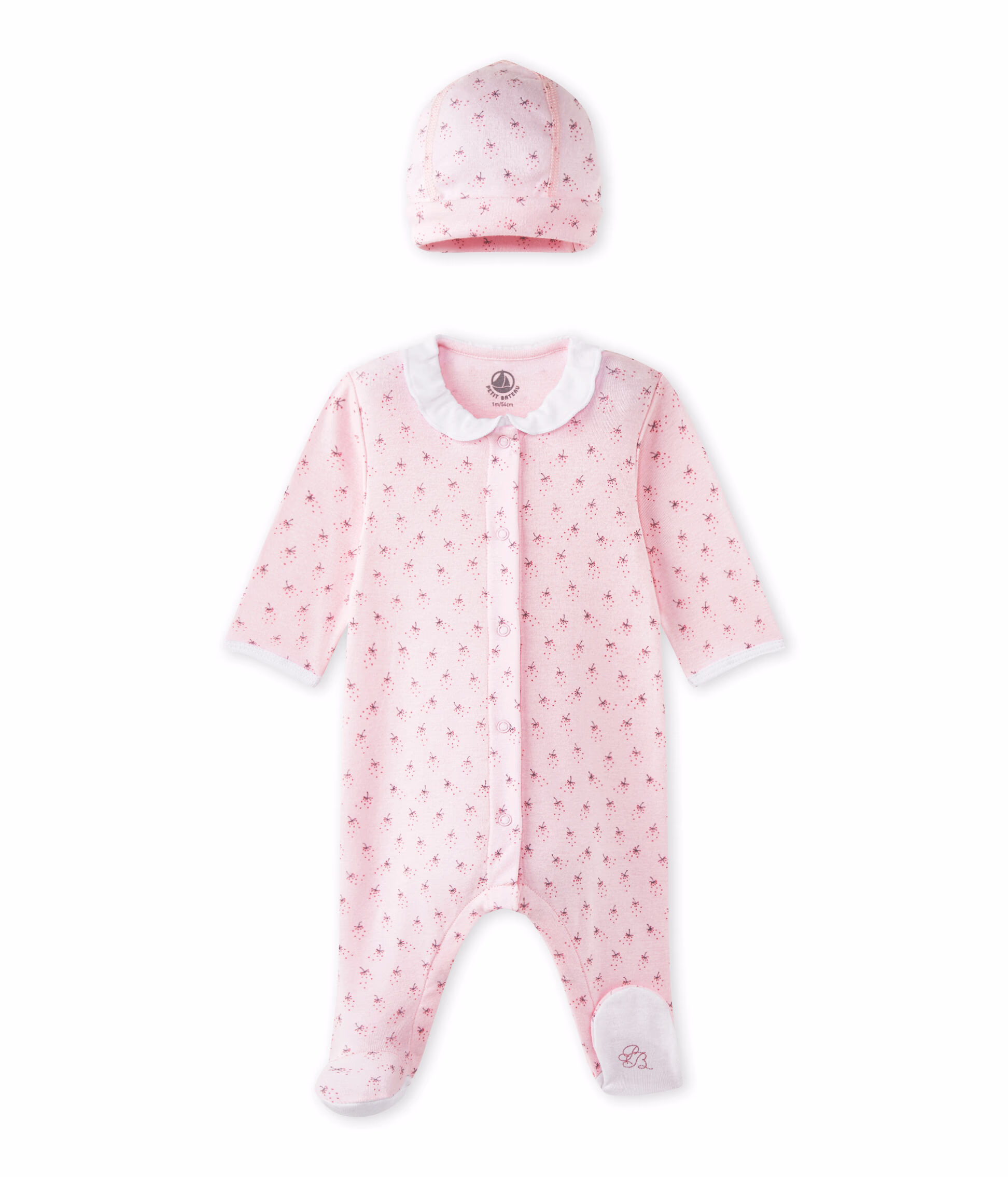 Tutina per beb femmina e cappellino nascita 2769928000