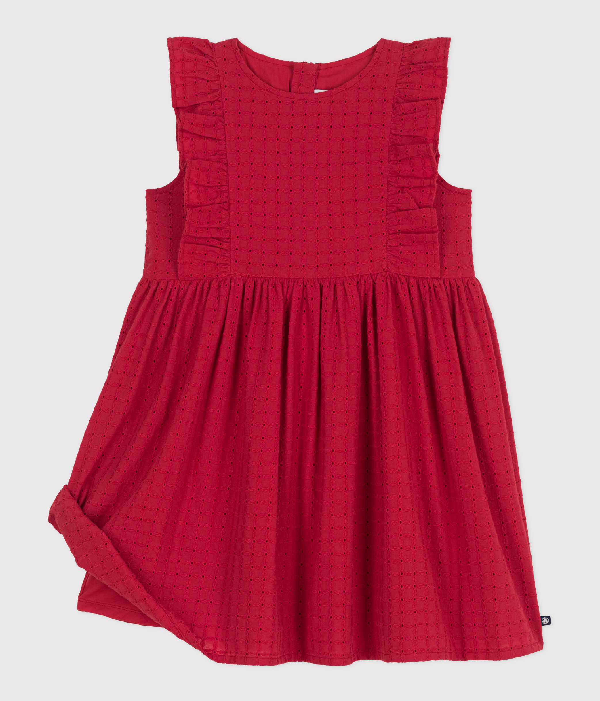 Abito Senza Maniche Per Ragazza 5-6 Anni – Vestito Estivo Con Cintura, Fantasia Di Frutta E Fiori, Morbido In Cotone