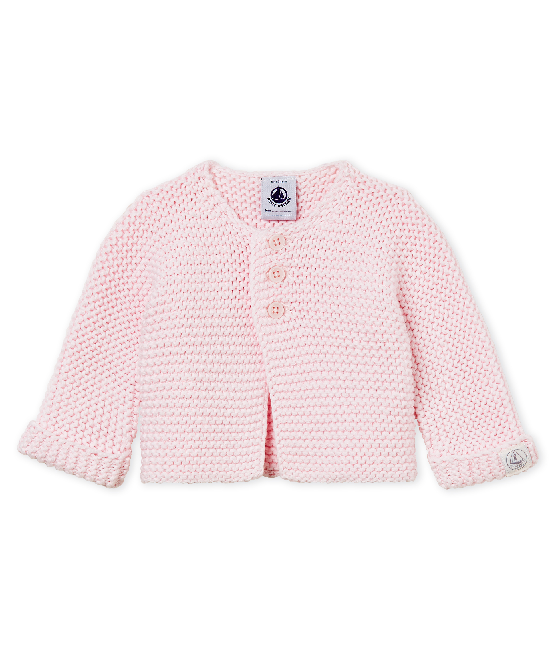 Cardigan punto legaccio bebè unisex