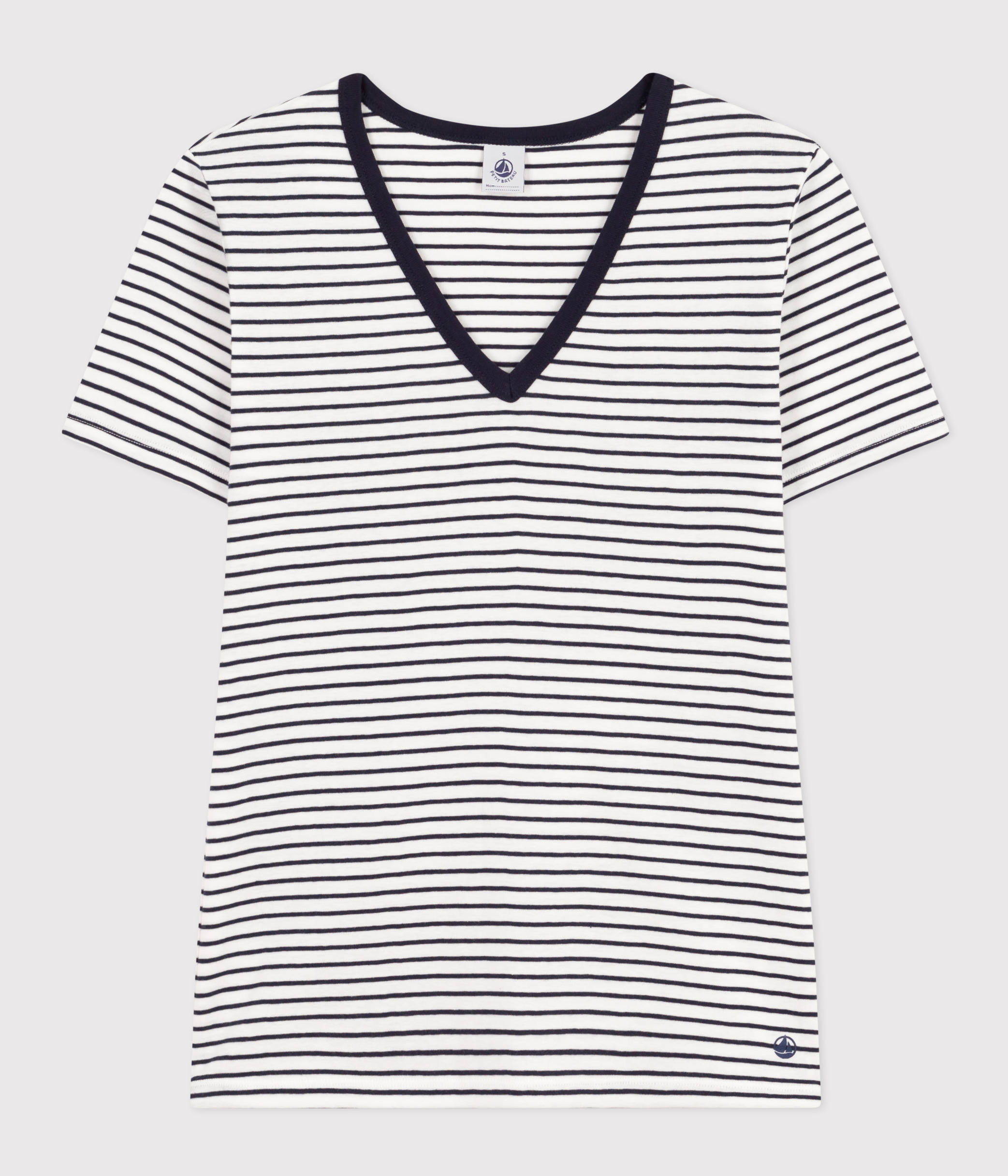 Lee T-Shirt con Scollo a V, Nero, L Donna | WhichOne