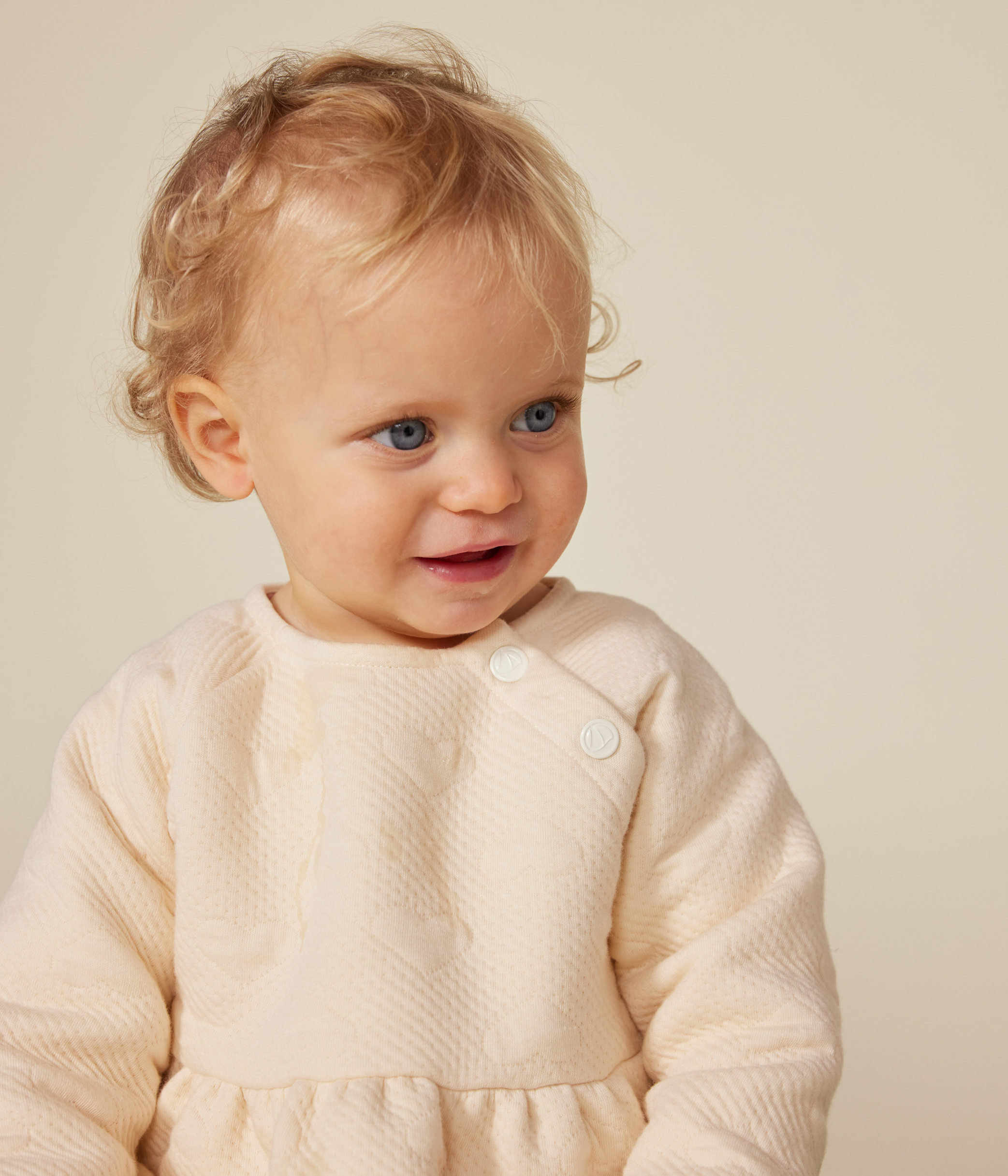 Camicia Da Notte A Righe Bambina - Petit Bateau - Maniche Lunghe - 100% Cotone - Foto 7