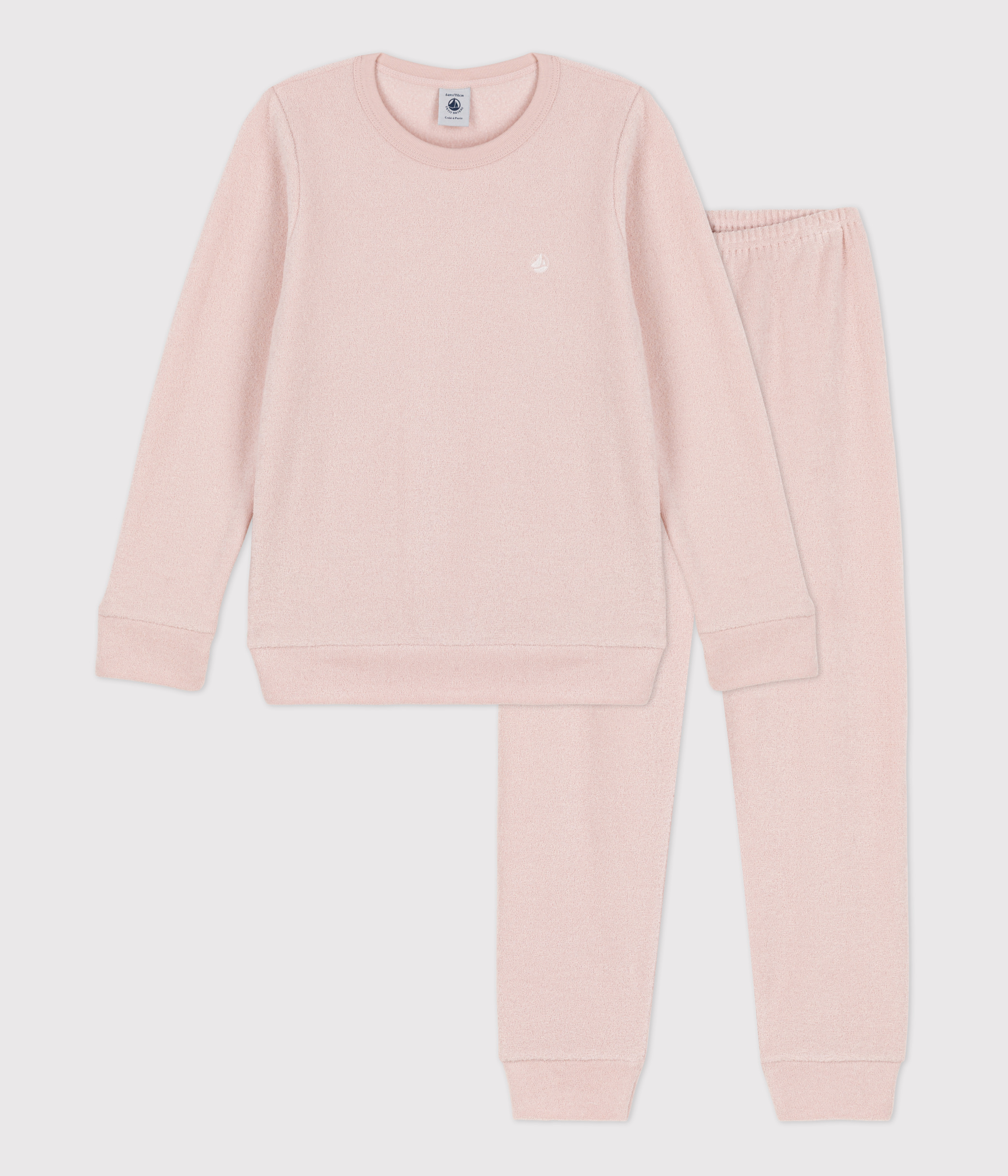 Petit Bateau A08P9, Ghette Bambine E Ragazze, Blu Smoking/Bianco Marshmallow, 10 Anni