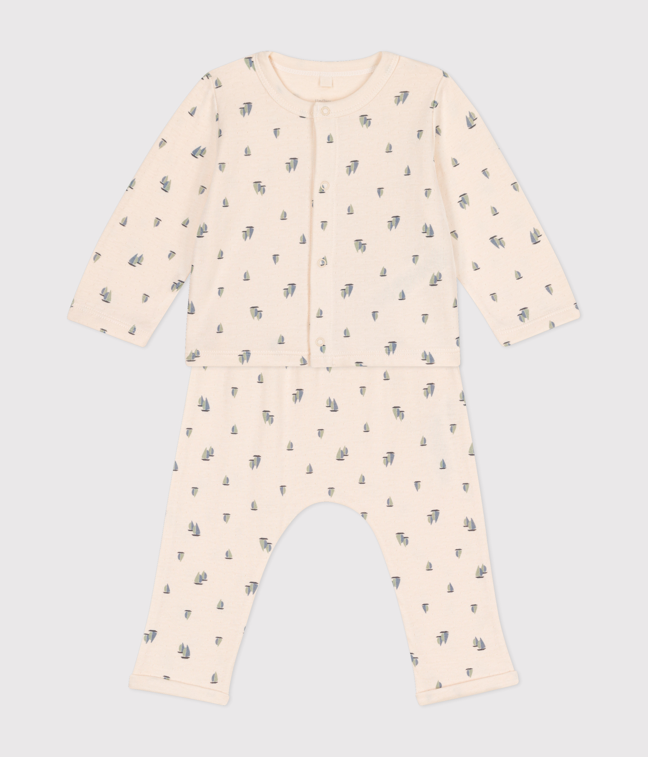 Jacadi Paris Italia Petit Bateau Felpa Con Cappuccio Bimbo - 100 - 3