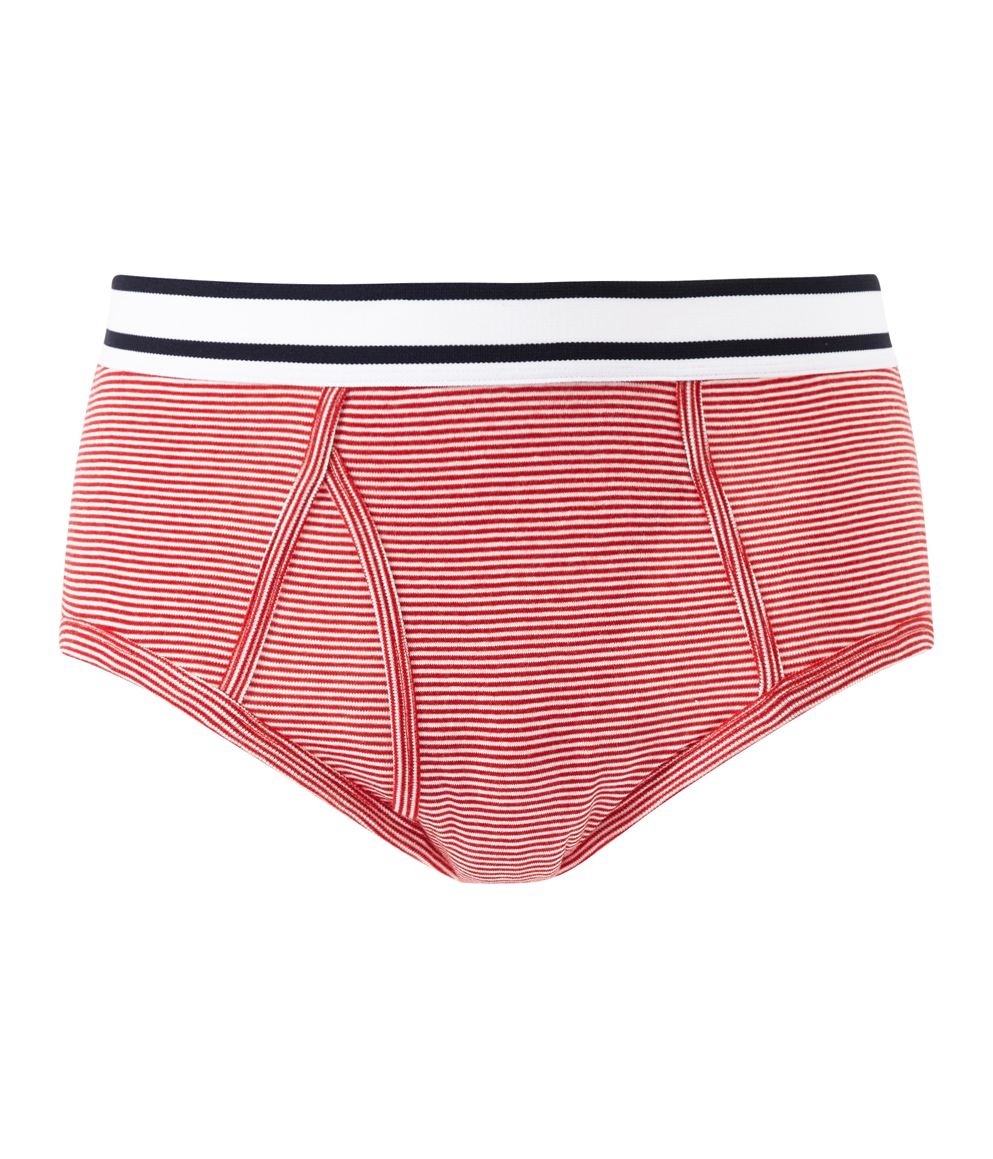 Slip uomo in cotone millerighe | Petit Bateau