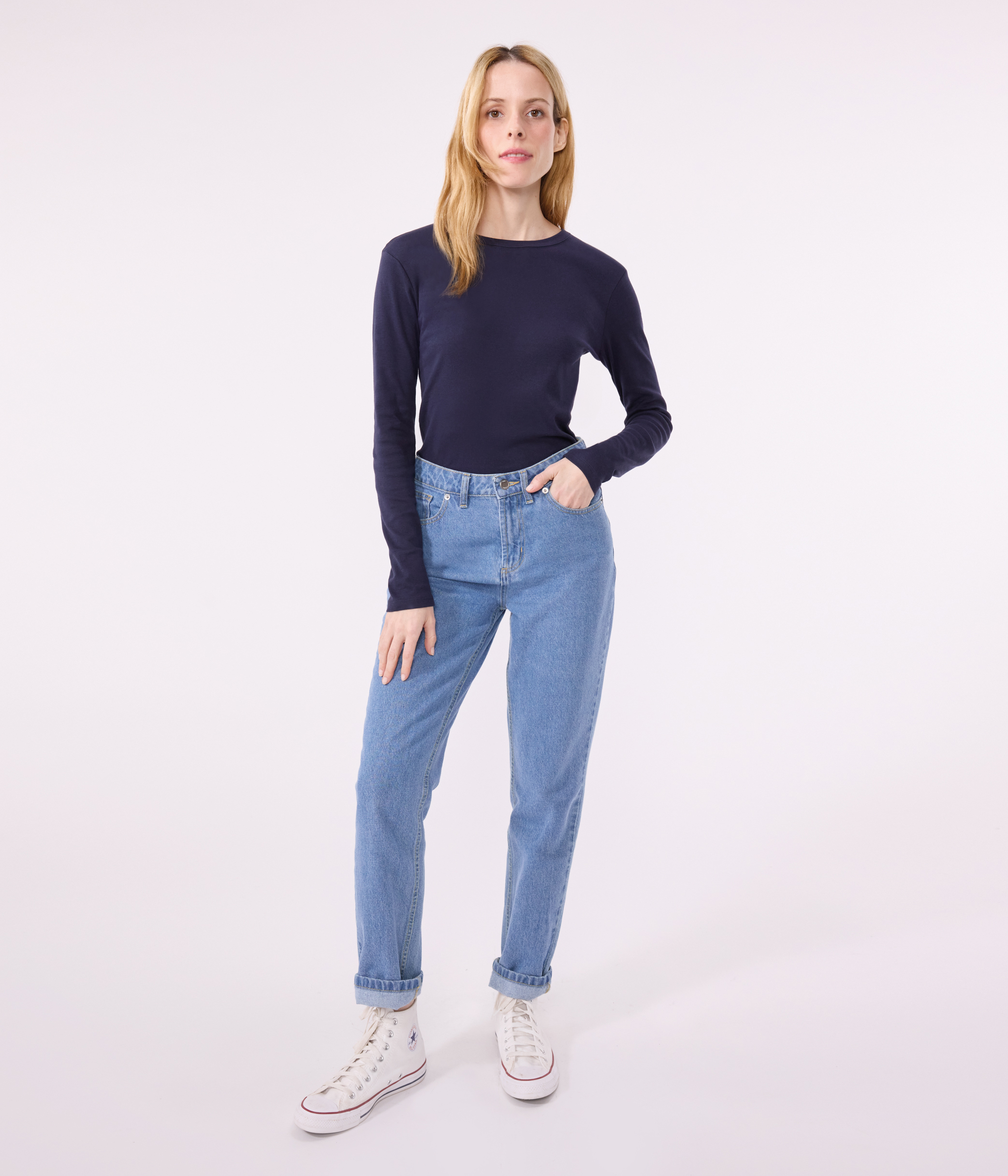 T-shirt manica lunga e sottogiacca | Petit Bateau