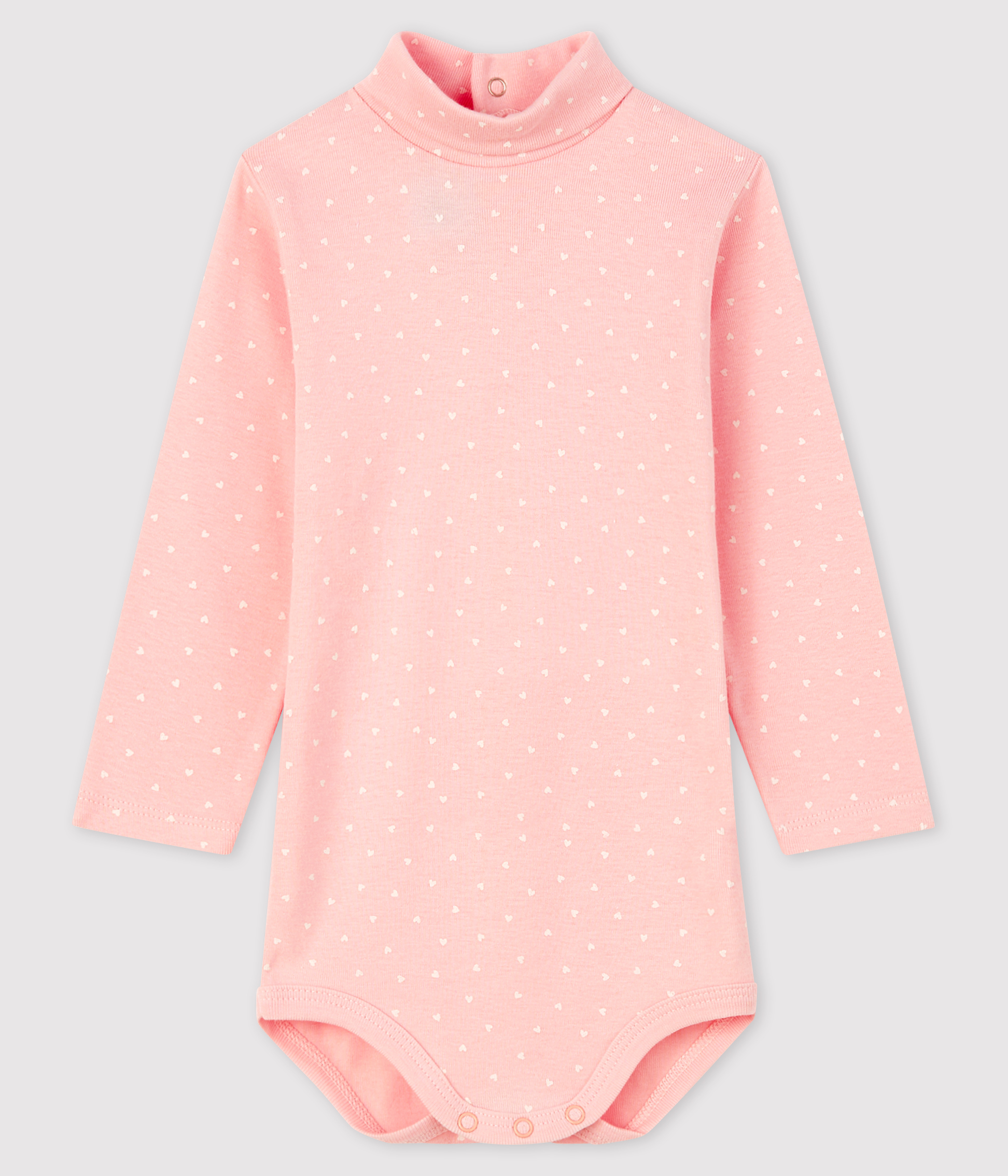 Petit Bateau Body Manica Lunga - Pacco Da 3 - Bianco Blu E Beige Millerighe E Balene 100 Cotone Bio P54072