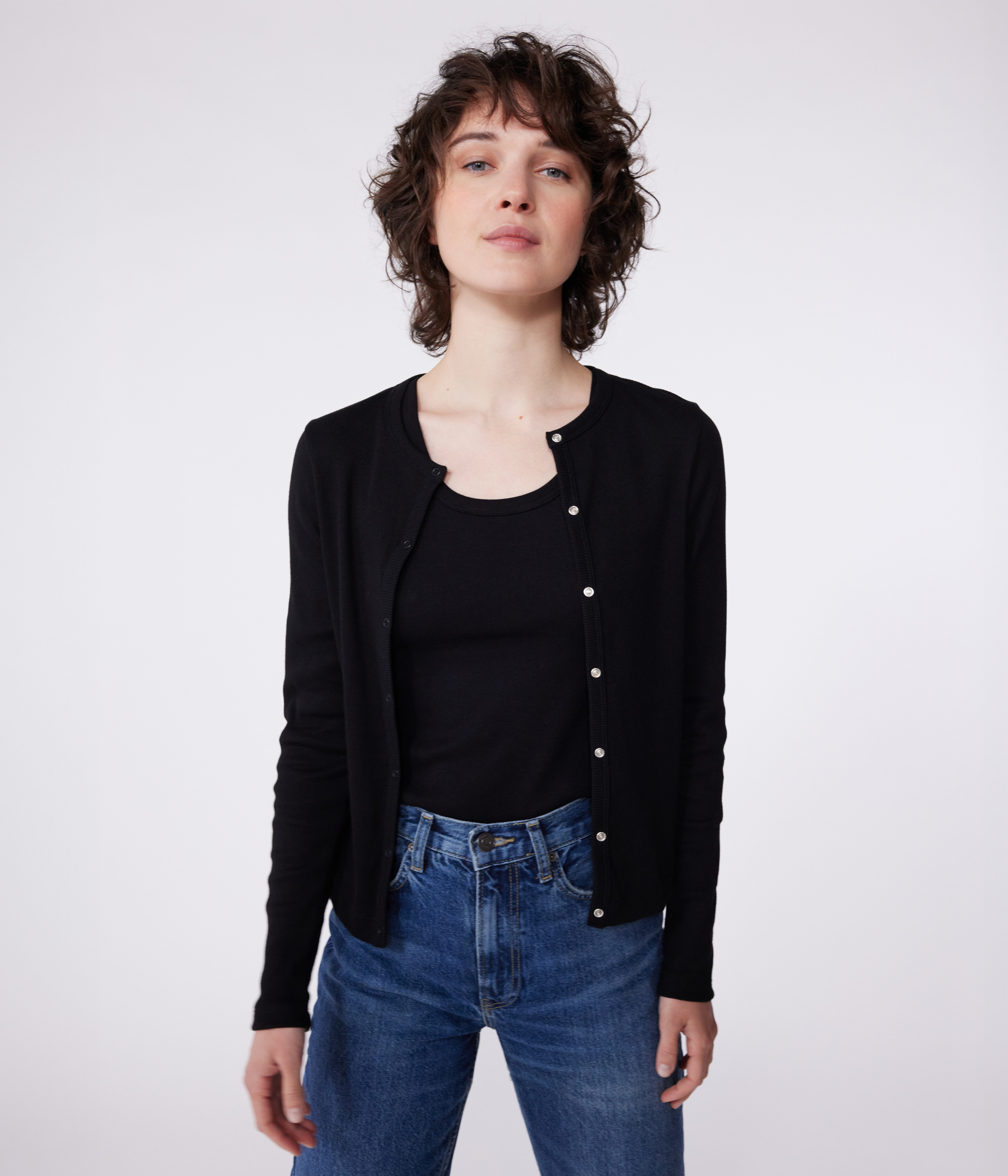 Cardigan Leggero In Cotone A Maniche Corte Per Bambina – Girocollo, Aperto Davanti, Perfetto Per L'autunno E La Primavera, In Tinta Unita, Morbidissimo
