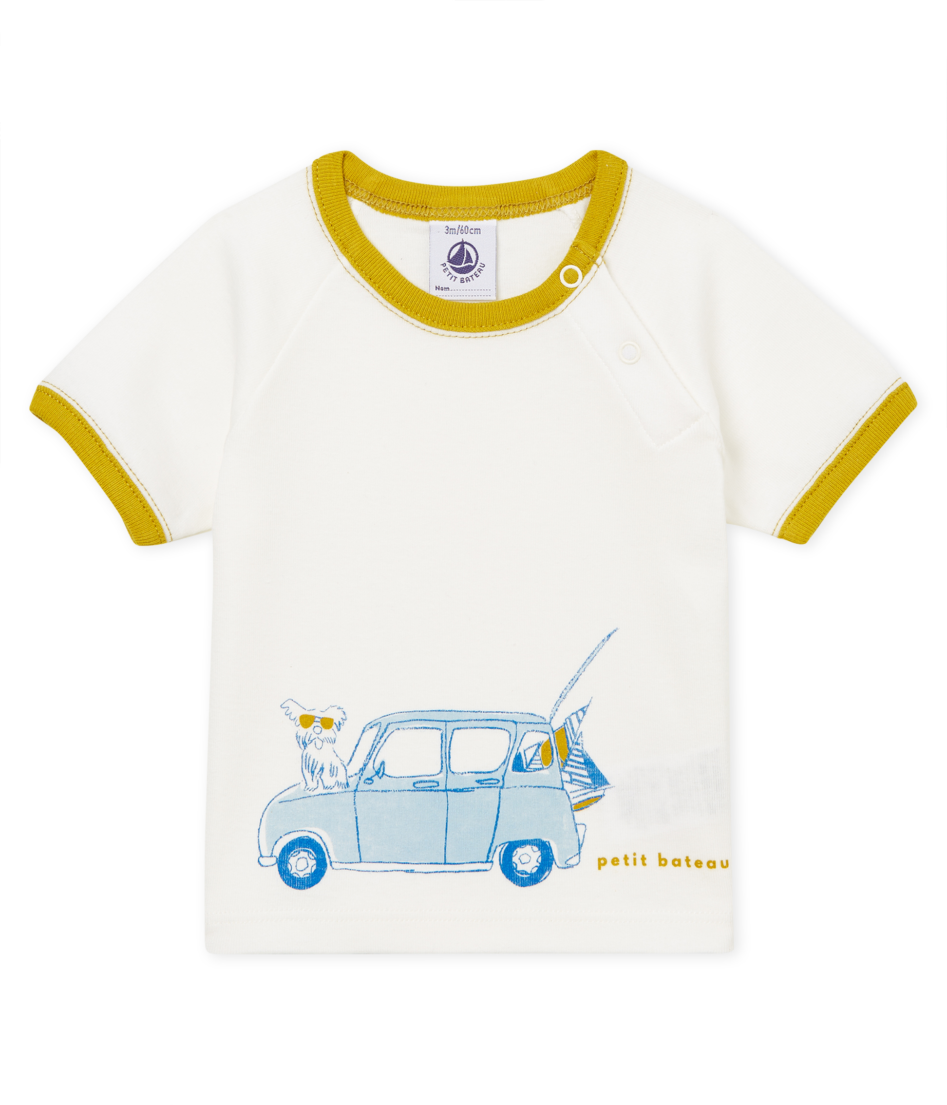 T-shirt mc bebè maschietto fantasia