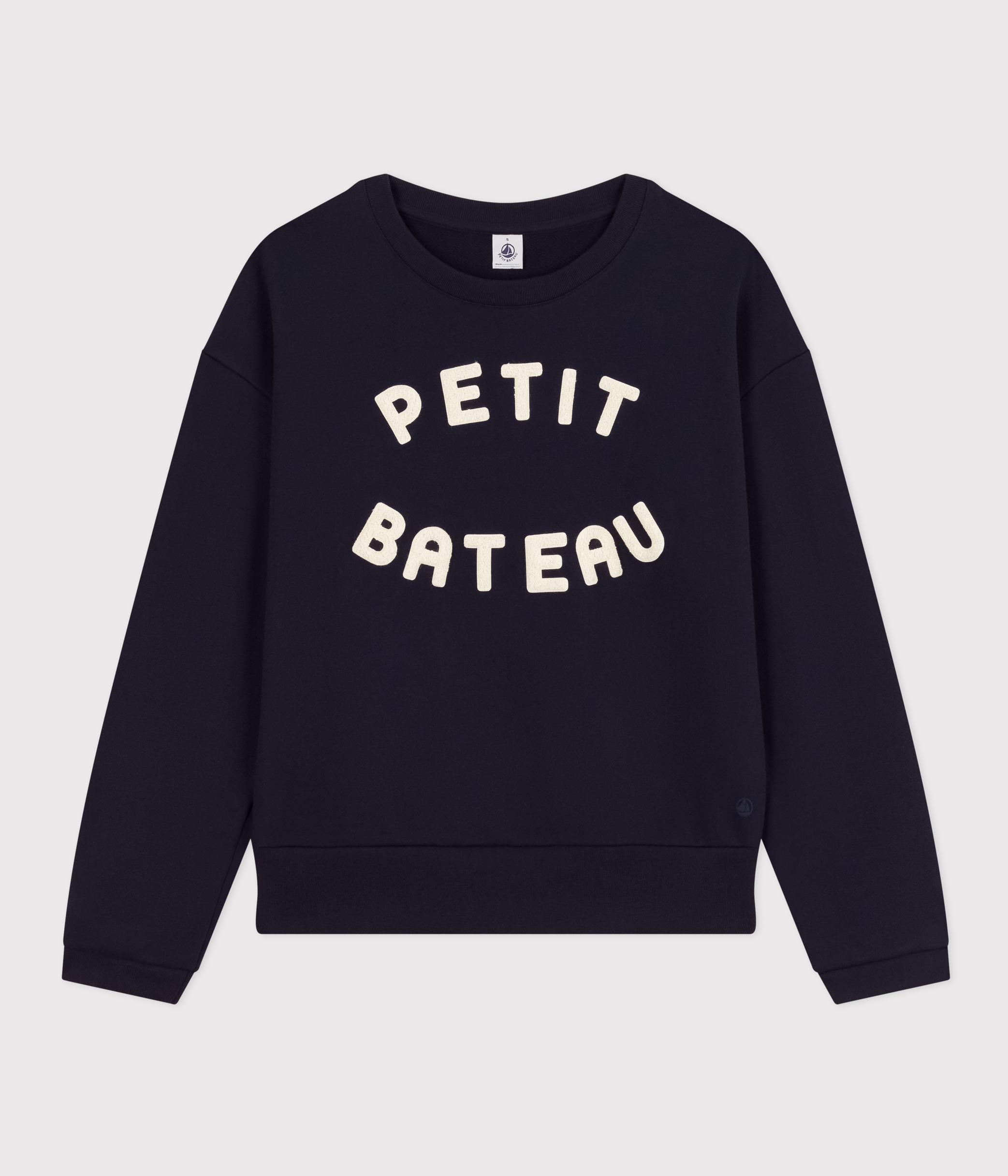 Petit Bateau Iconico T-shirt Maniche Lunghe Petit Bateau Sotto Maglione Donna Camicia Da Notte Maglietta Lunga Dolcevita Donna