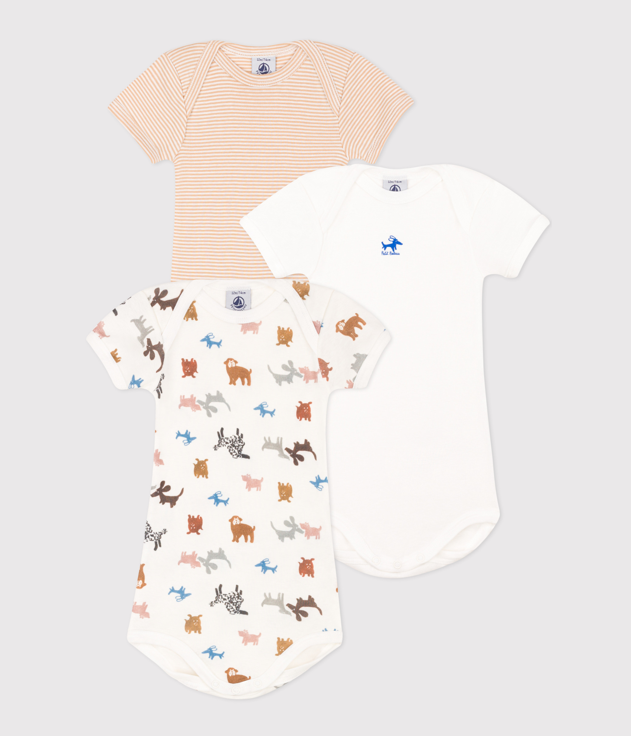 NEXT Unisex Bambino Confezione da 5 body a maniche corte basic per
