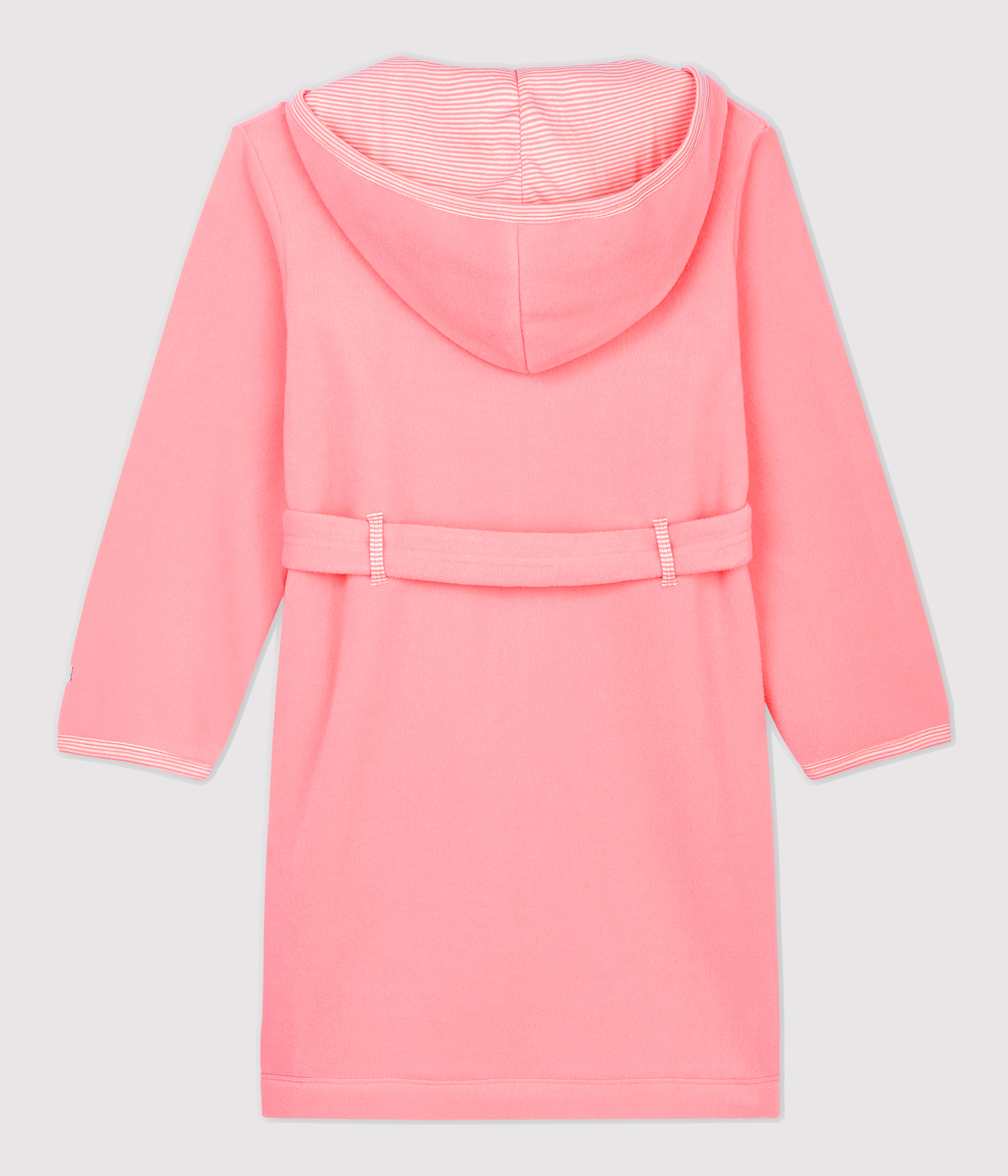 Vestaglia In Pile Per Bambina - Morbida E Calda, Con Cappuccio, Taschene E Cintura, Taglie 5-6 Fino A 13-14 Anni - Foto 3