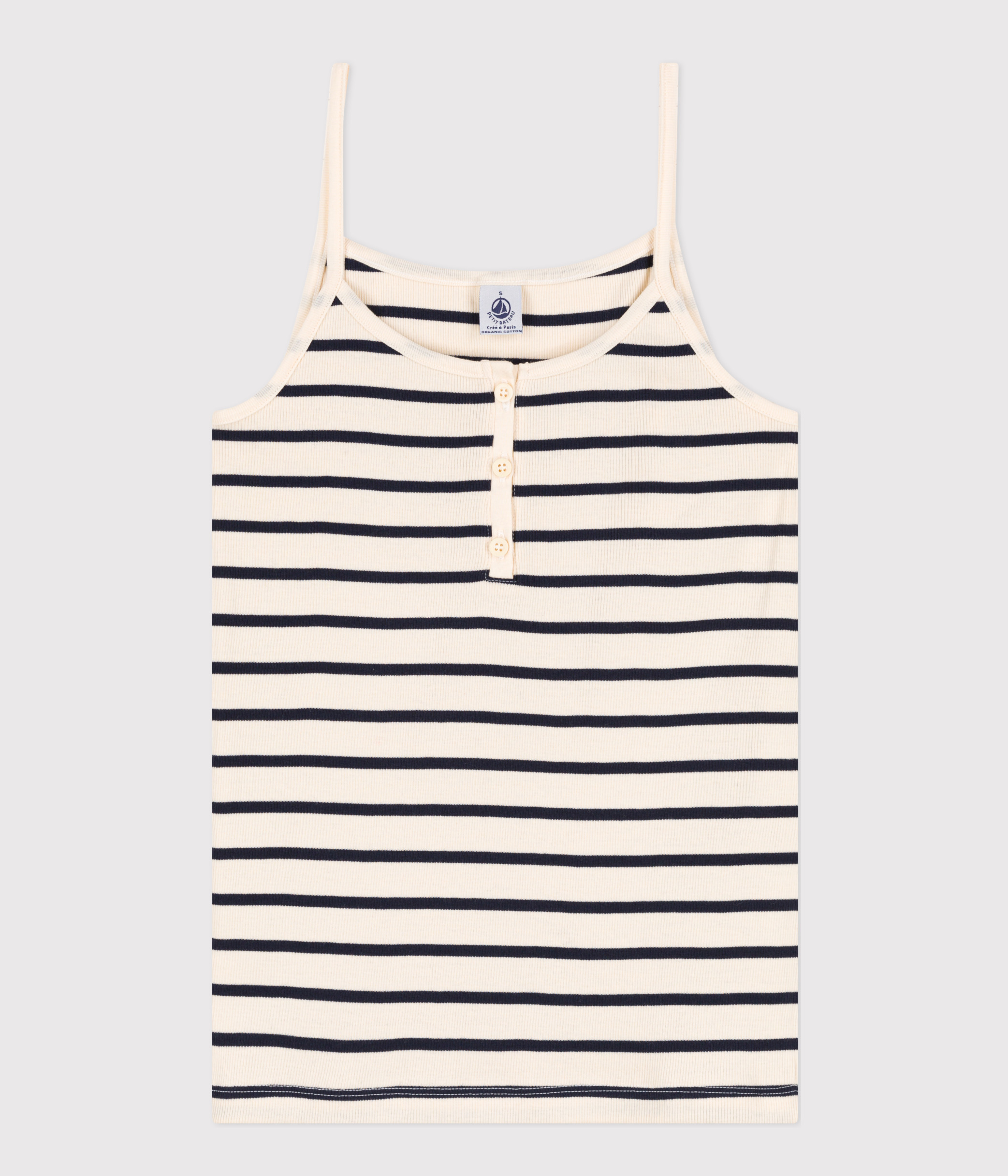 Canotta In Pizzo 100% Cotone Makò - Spalline Strette E Senza Cuciture | Made In Italy Per Donna - Foto 11