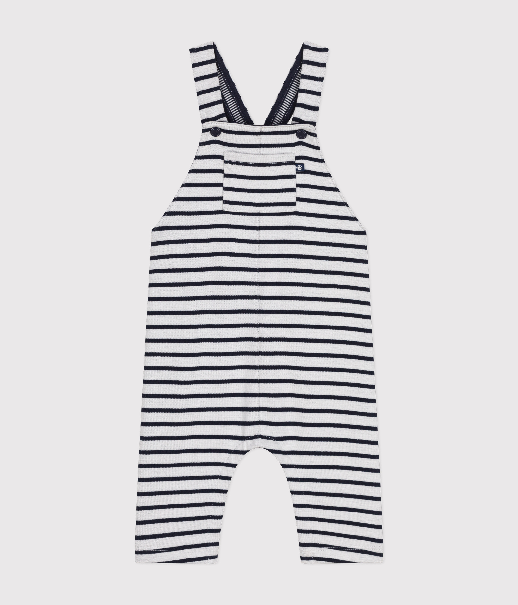 Petit Bateau Tuta Lunga In Cotone Per Bambino – Comoda E Morbida, Tinta Unita