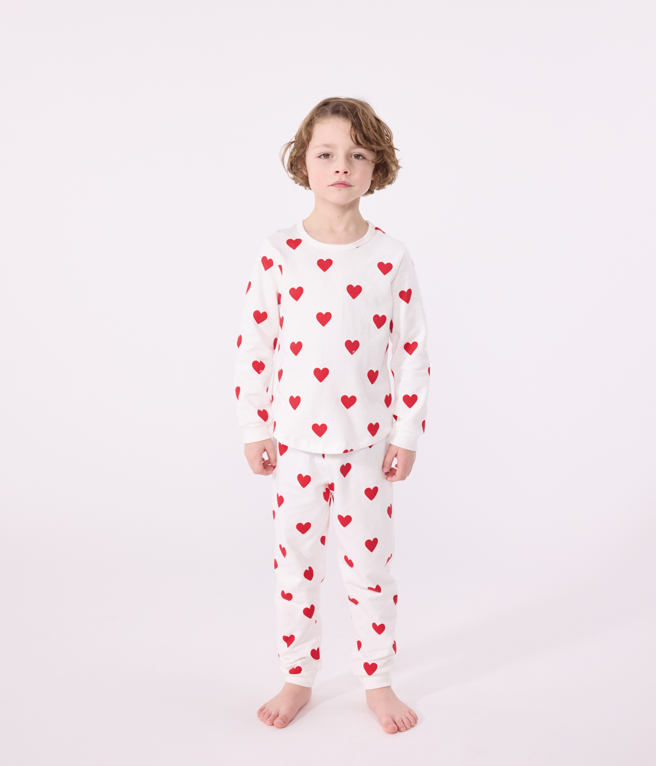 Petit Bateau Completo da pigiama Claira bambina bianco online